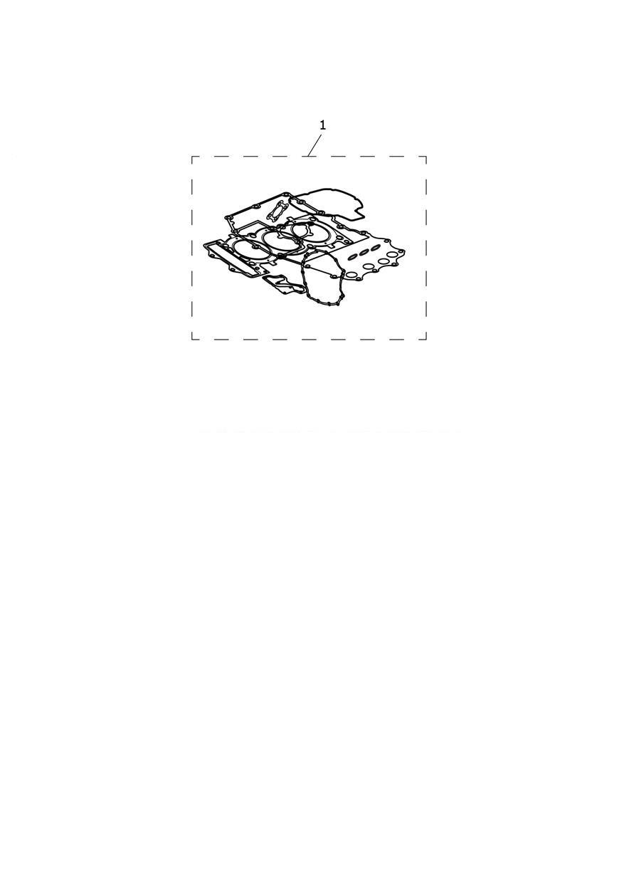 Exploded parts diagram — Gasket Kits, Triumph TF 450-RC Edition