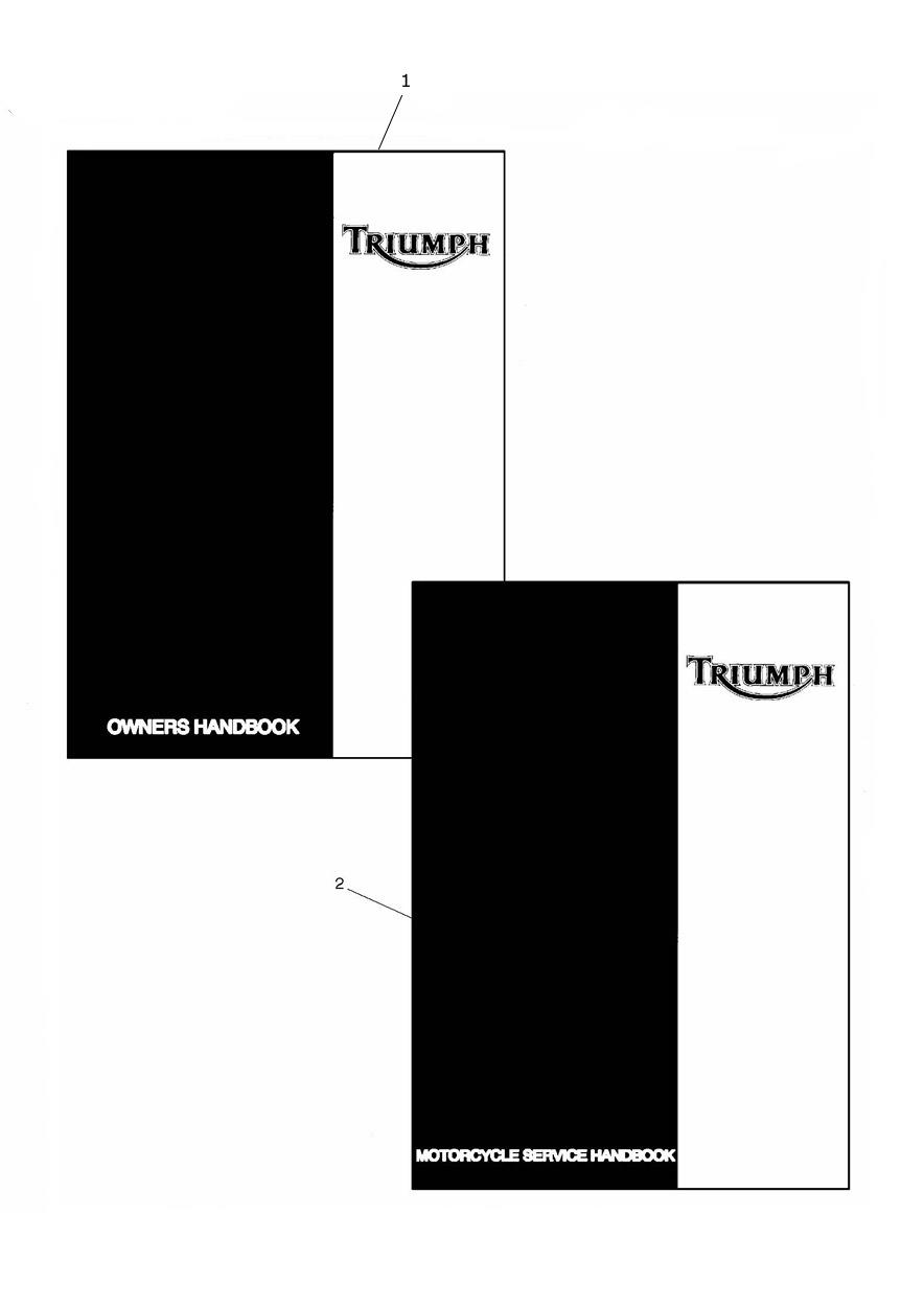 Exploded parts diagram — Handbooks, Triumph TF 450-E
