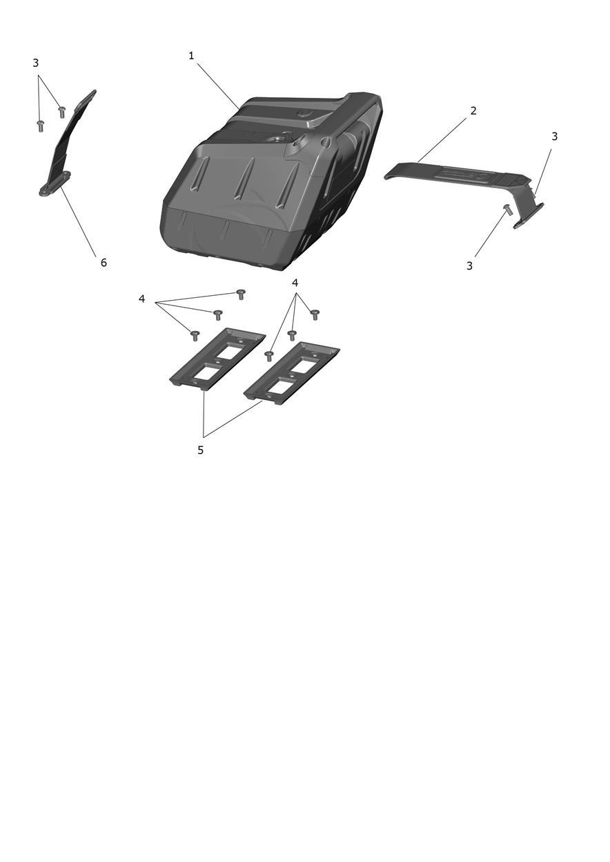 Exploded parts diagram — Battery, Triumph OSET TXP-20