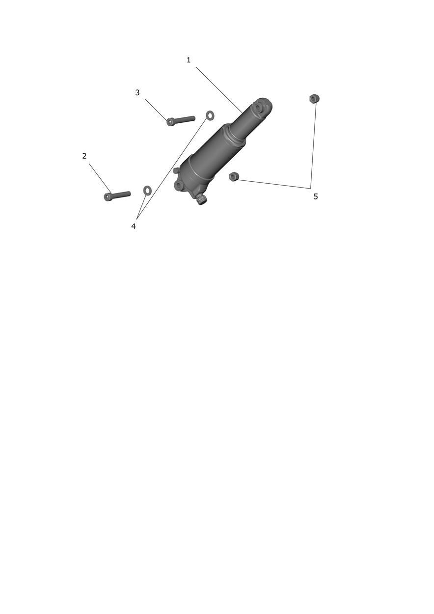 Exploded parts diagram — Rear Suspension Unit, Triumph OSET TXP-24