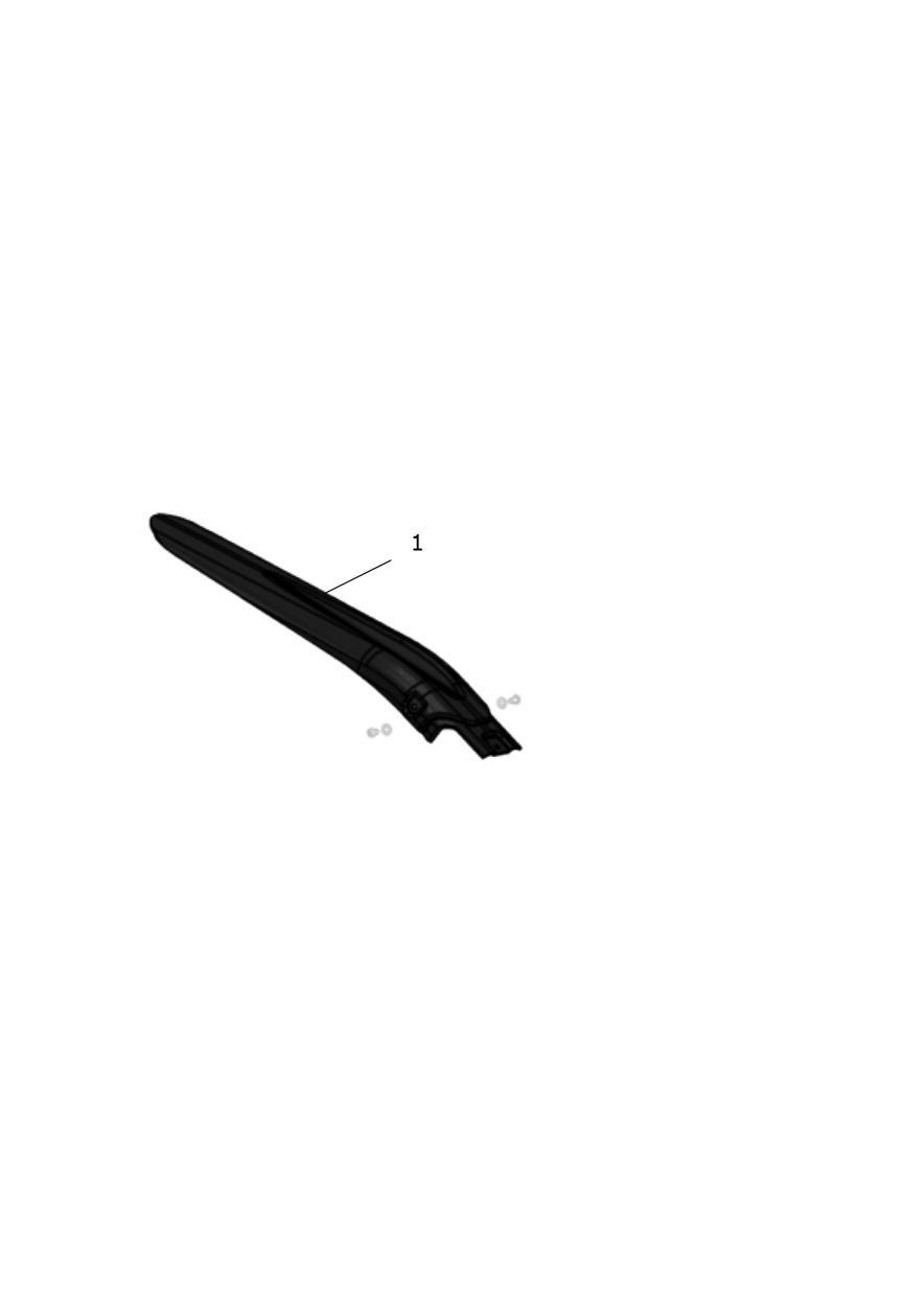 Exploded parts diagram — Rear Mudguard, Triumph OSET 20.0 Racing MkII SLA