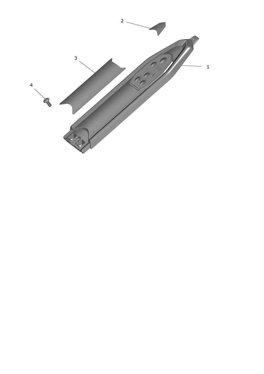 Exploded parts diagram — Tank Cover, Triumph TXP-20