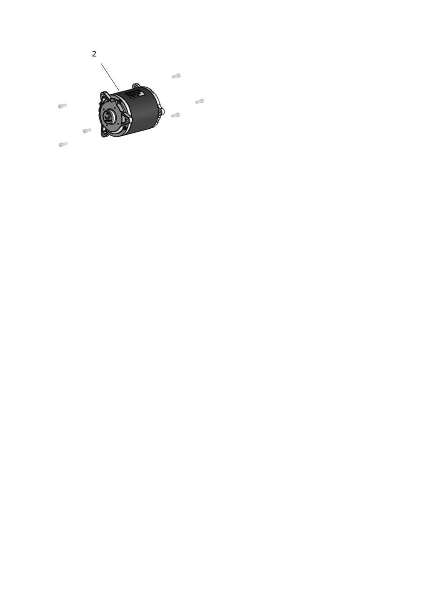Exploded parts diagram — Motor, Triumph OSET 20.0 Racing MkII Li-Ion
