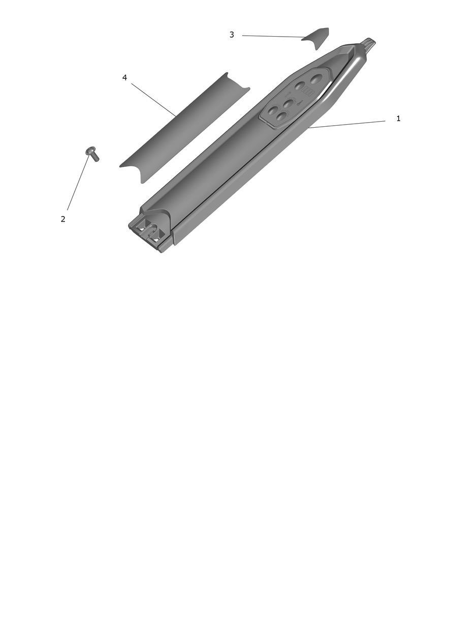 Exploded parts diagram — Tank Cover, Triumph OSET TXP-24