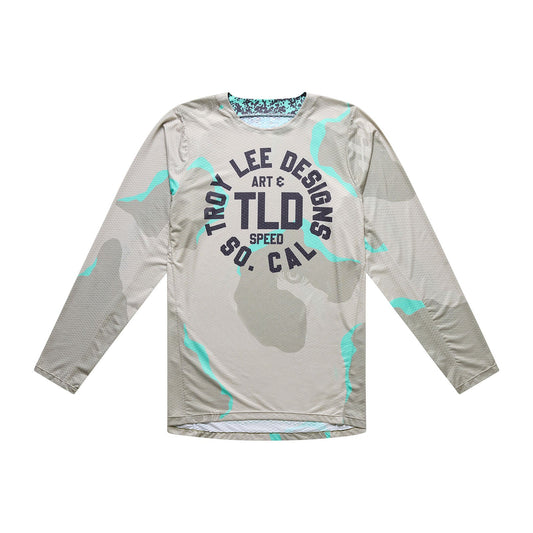 GP Pro Air LS Jersey Camo Aqua Desert