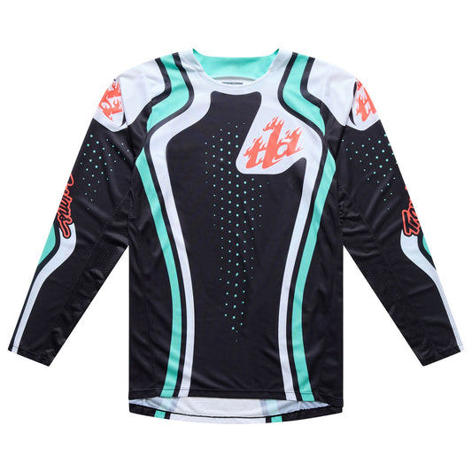 GP Pro LS Jersey Roller Black / Teal