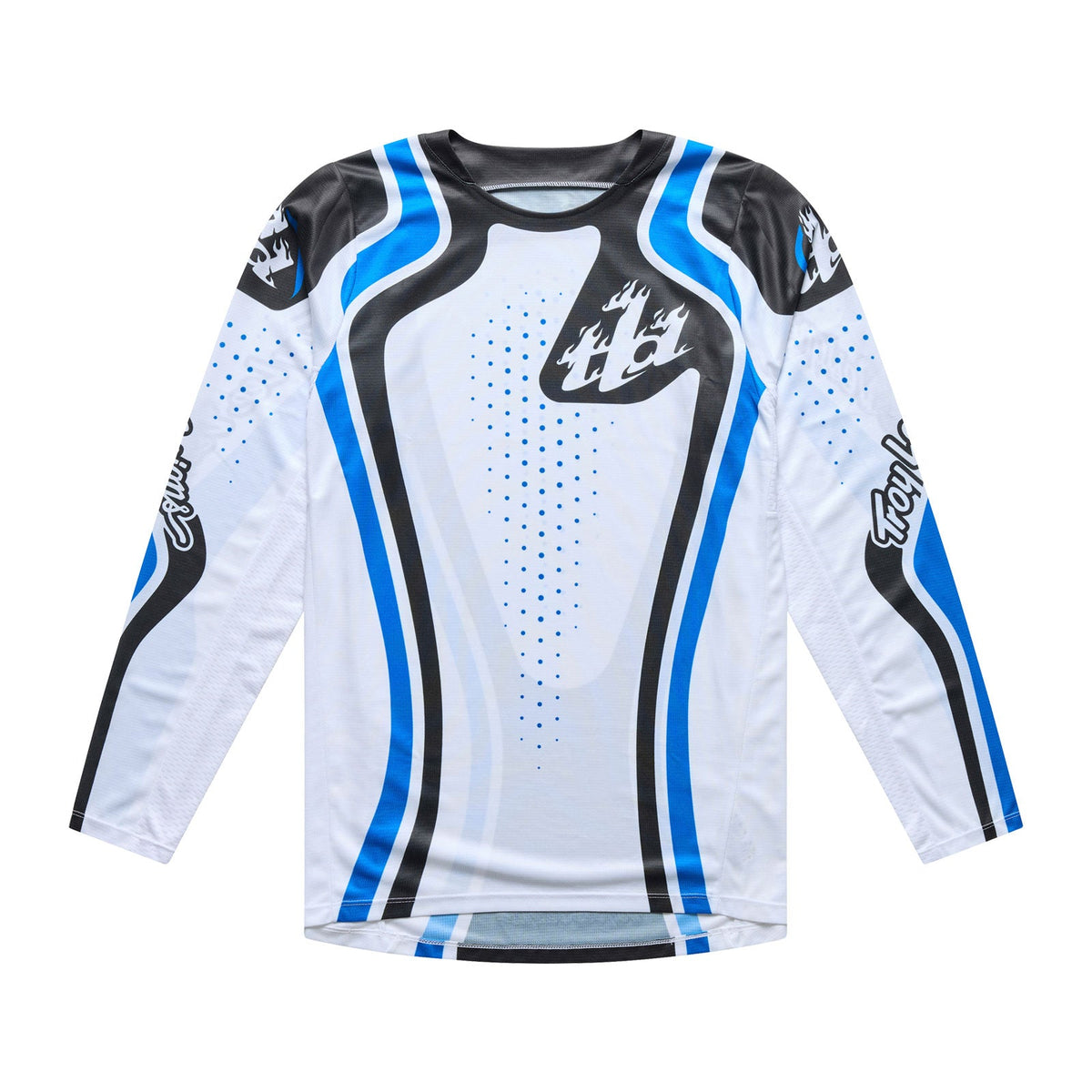 GP Pro LS Jersey Roller White / Blue