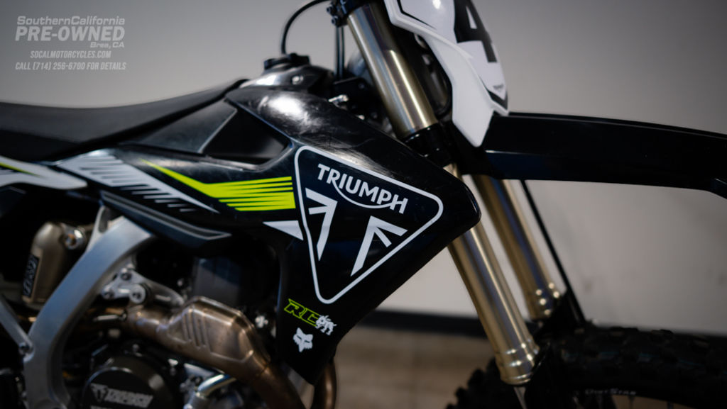 Used 2025 Triumph TF 450-RC — stock UCF3993 — photo 2