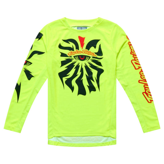 Youth GP Pro LS Jersey Cyclops Flo Yellow